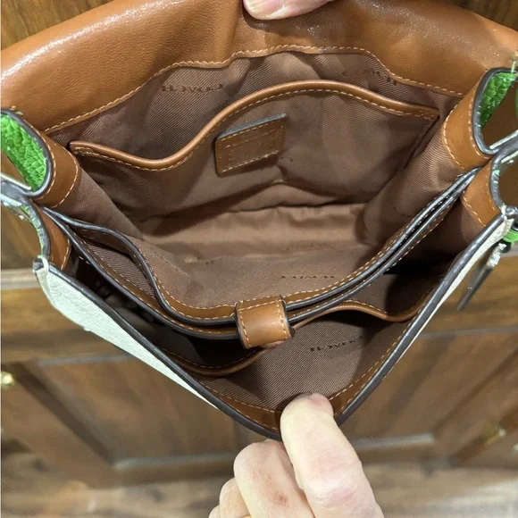 Coach Swagger Crossbody Leather Purse - Picture 5 of 9